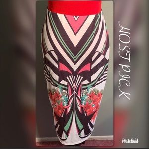 BEAUTIFUL PRINT VENUS SKIRT
